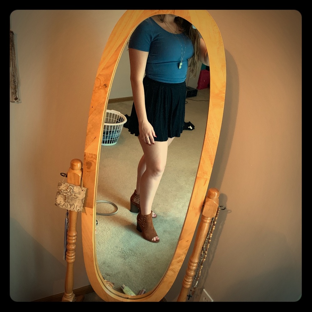Black soft shorts